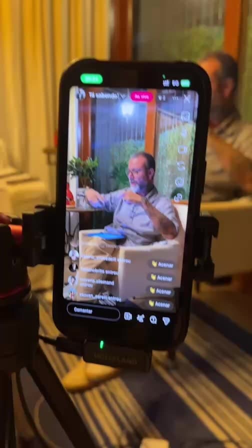 ESTAMOS AO VIVO NO INSTAGRAM DO @theocarvalho