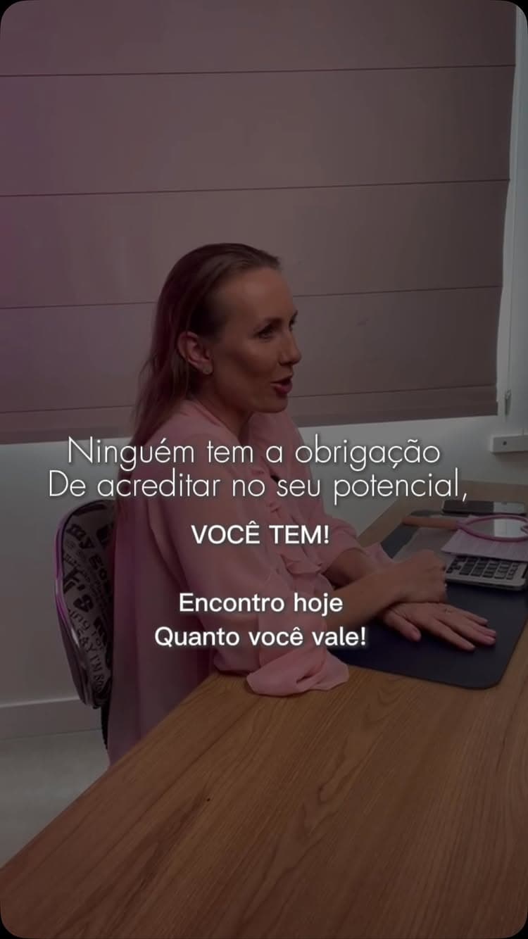 Confie! Te espero hoje 19h